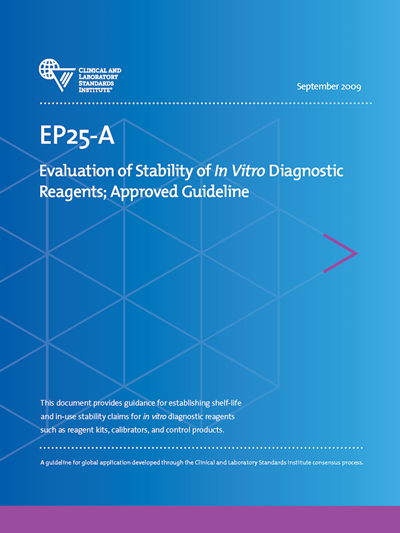 Evaluation of Stability of In Vitro Diagnostic Reagents, 1st Edition