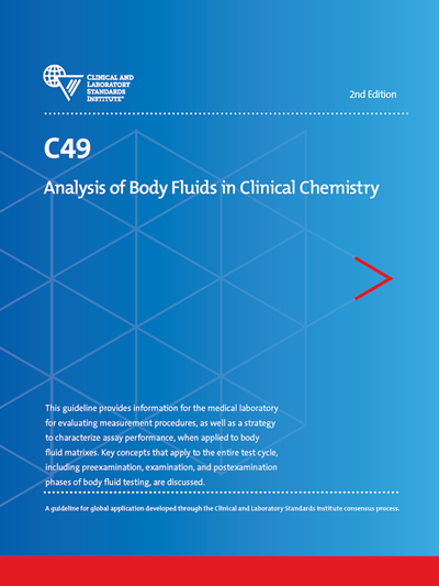 Analysis of Body Fluids in Clinical Chemistry, 2nd Edition