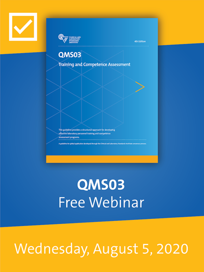 Using QMS03, Training and Competence Assessment, On-Demand Webinar